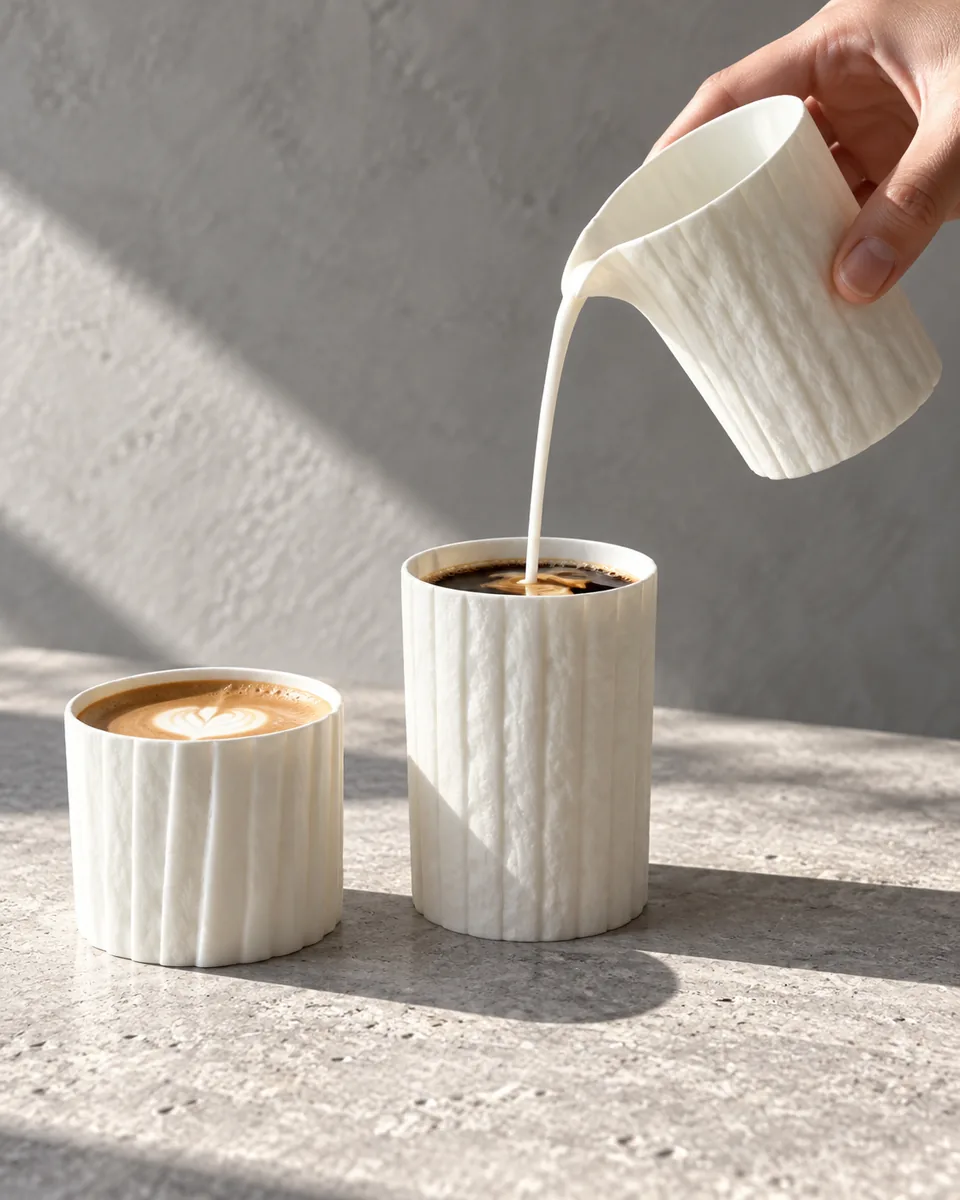 Folded Coffee Service